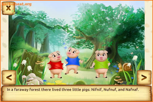 Three Little Pigs Story Adventure screenshot