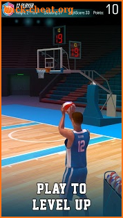 Three Point Contest - My Basketball Team screenshot