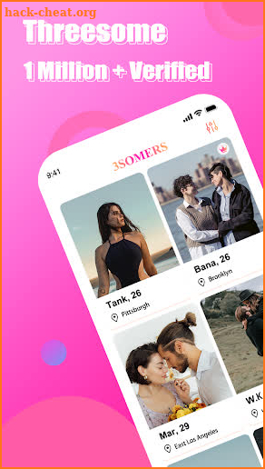Threesome: Couples Hookup apps screenshot