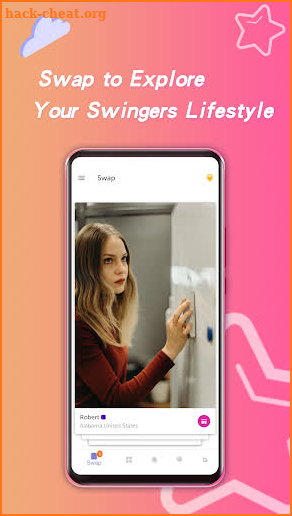 Threesome date & Swingers app screenshot