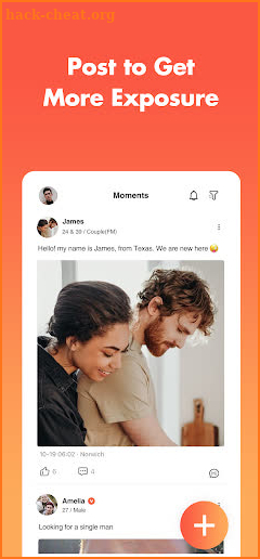 Threesome Hookup & Dating App screenshot