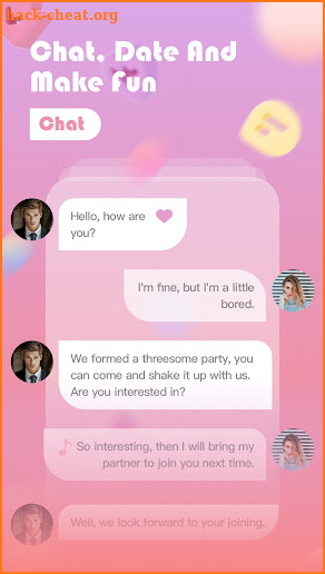 Threesome Hookup Dating App screenshot