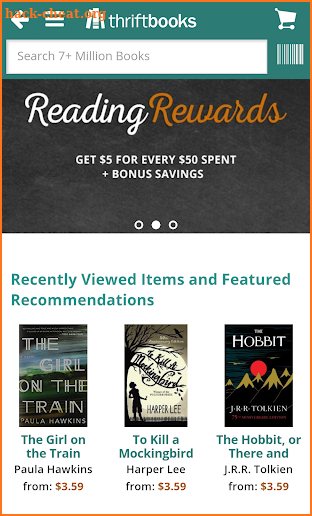ThriftBooks: New & Used Books screenshot