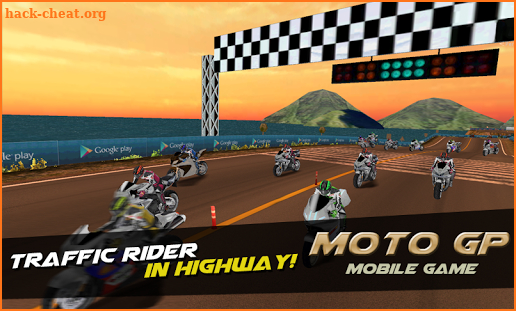 Thrilling Motogp Racing 3D screenshot