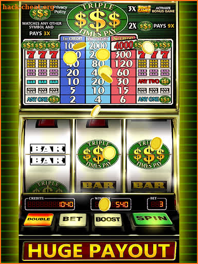 Thrilling Vegas Slots - Free Golden Triple Dollars screenshot