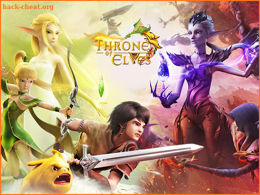 Throne of Elves: 3D Anime Action MMORPG screenshot
