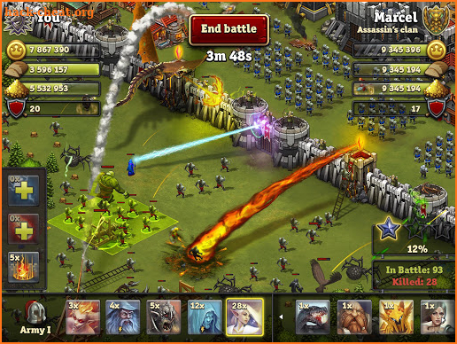 Throne Rush screenshot