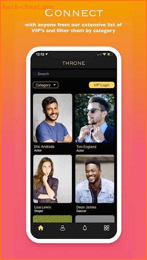 Throne: Video Chat Celebrities screenshot