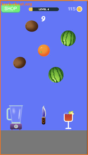 Throw Fruit Master screenshot