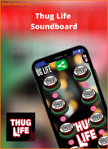 Thug Life Buttons screenshot