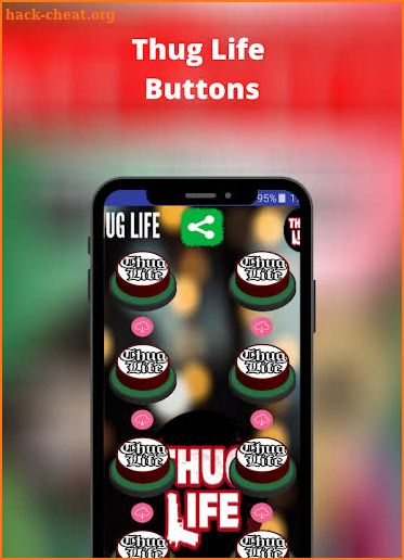 Thug Life Buttons screenshot