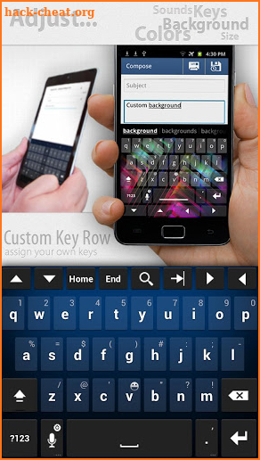 Thumb Keyboard screenshot