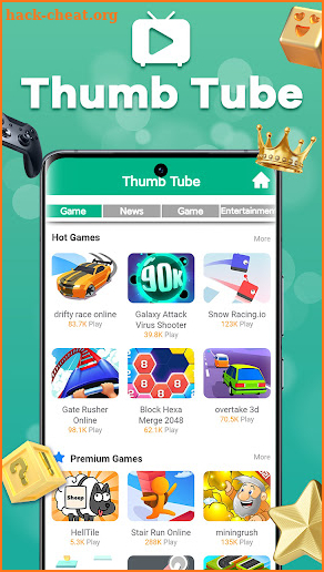 Thumb Tube screenshot