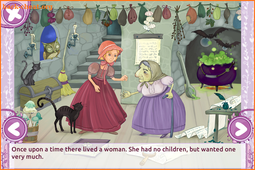Thumbelina Story and Games for Girls screenshot