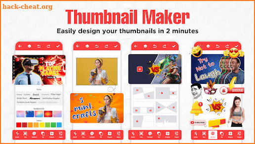 Thumbnail Maker Channel Art screenshot