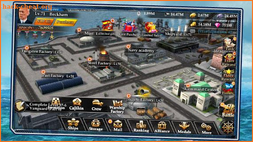 Thunder Battleship: Navy Battle screenshot