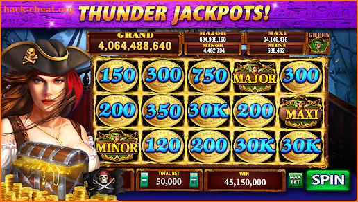 Thunder of Pyramid Slots screenshot