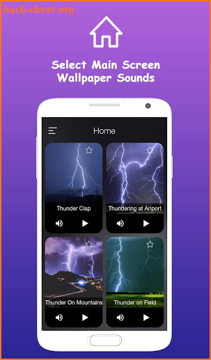 Thunder Soundscapes: Rain sounds, Relax, Meditate screenshot