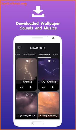 Thunder Soundscapes: Rain sounds, Relax, Meditate screenshot