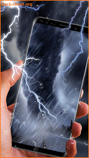 Thunder Storm Live Wallpaper Themes screenshot