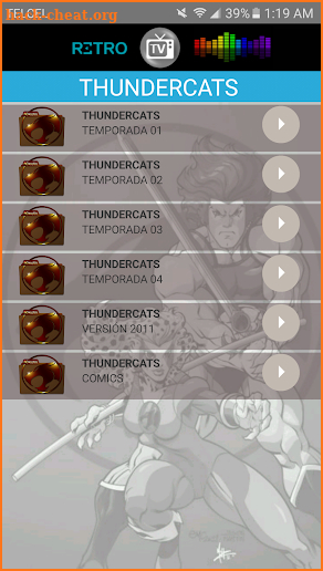 Thundercats Serie (PRO) screenshot