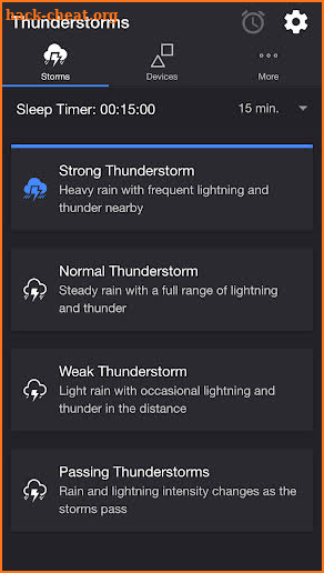 Thunderstorm for Nanoleaf screenshot