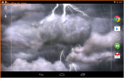 Thunderstorm Live Wallpaper screenshot