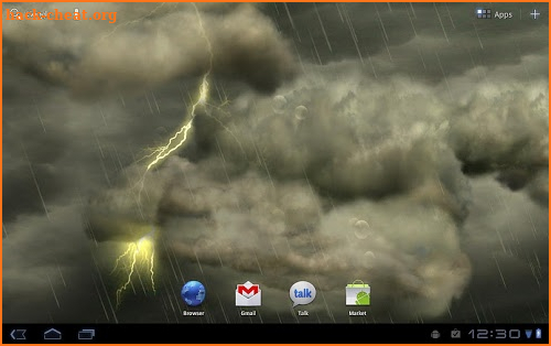 Thunderstorm Live Wallpaper screenshot