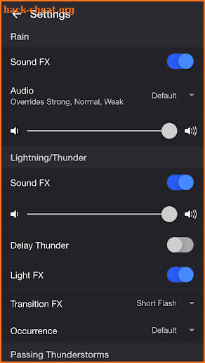 Thunderstorm Simulator - Free screenshot