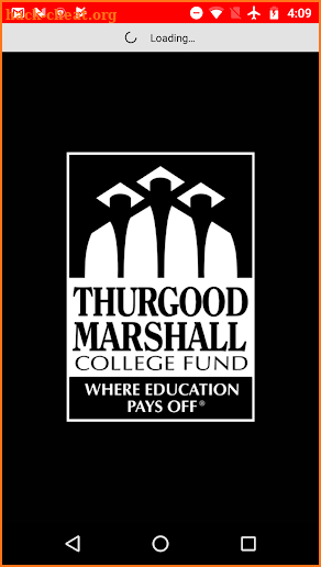 Thurgood Marshall College Fund screenshot
