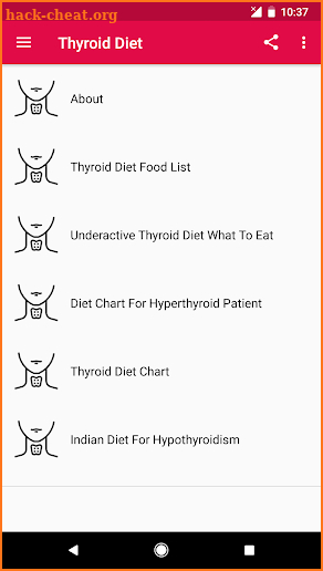 Thyroid Diet screenshot