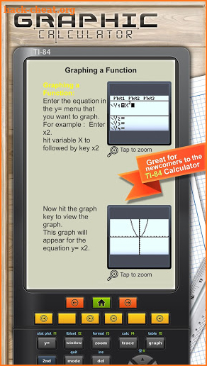 Ti-84 Graphing Calculator Manual Elite screenshot