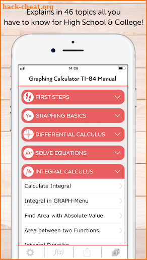TI-84 Graphing Calculator Manual TI 84 Plus screenshot