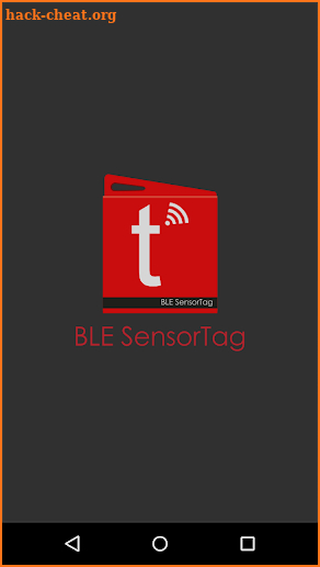TI SensorTag screenshot