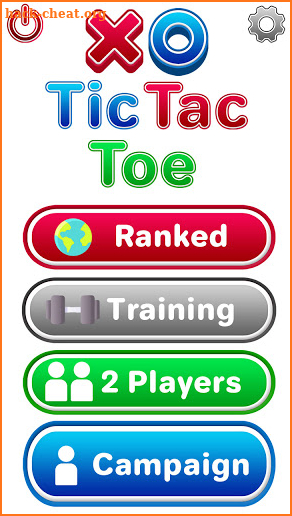 Tic Tac Toe 2 player games, tip toe 3d tic tac toe screenshot