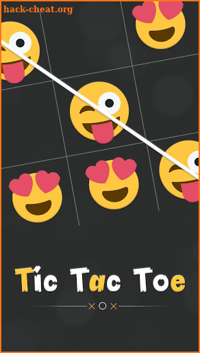 Tic Tac Toe : Emoji & Emoticon screenshot