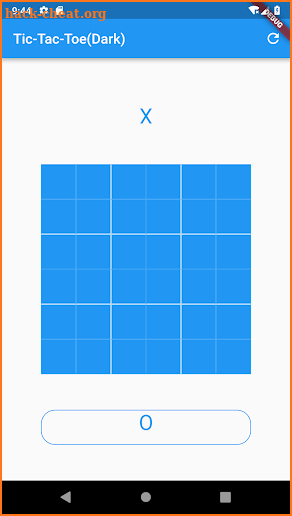 Tic-Tac-Toe(Dark) screenshot