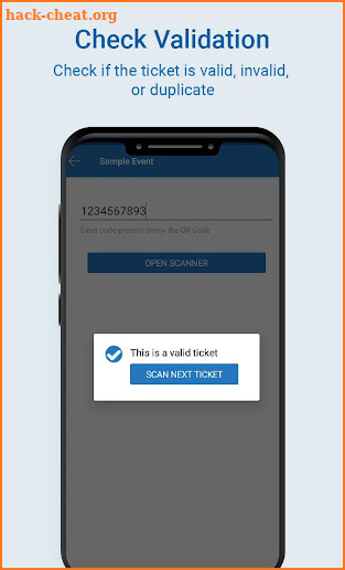 Ticket Validator screenshot
