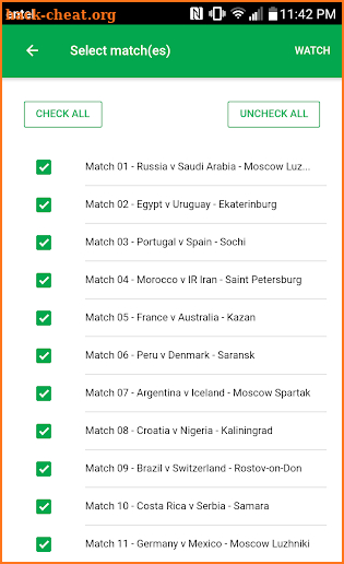 TicketAlert - Russia 2018 screenshot