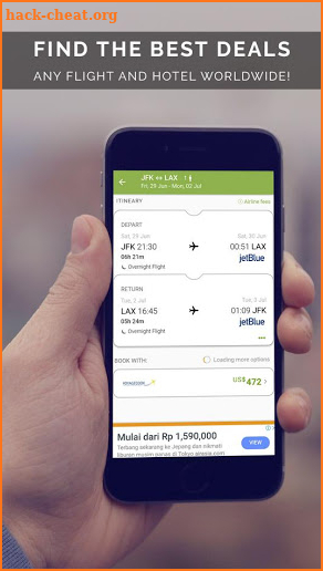 TicketGo - Cheap Flight & Hotels screenshot