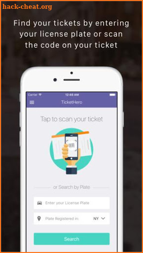 TicketHero Pay Parking Tickets screenshot