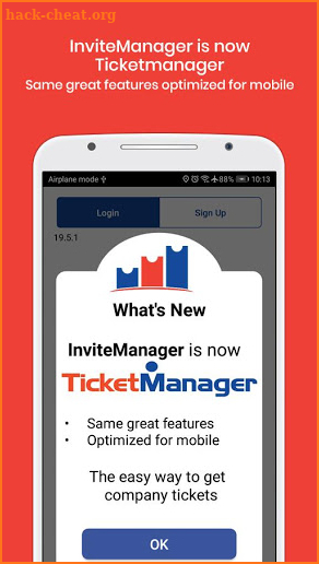 TicketManager screenshot