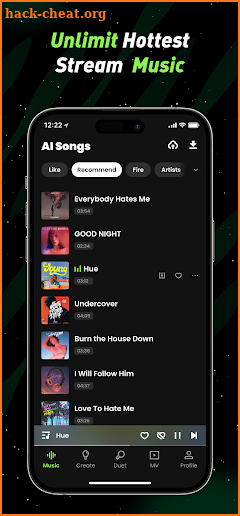 TickTone- Stream Music Offline screenshot