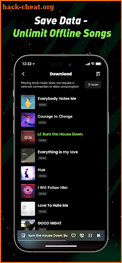 TickTone- Stream Music Offline screenshot