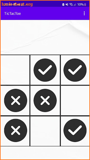 TicTacToe App screenshot