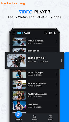 TicToc Video Player For Mobile screenshot