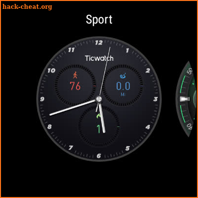 TicWatch Black Sport screenshot