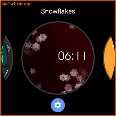 TicWatch Snowflakes screenshot