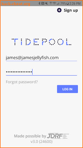 Tidepool Mobile screenshot
