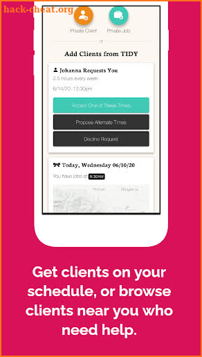 TIDY.com for Pros screenshot